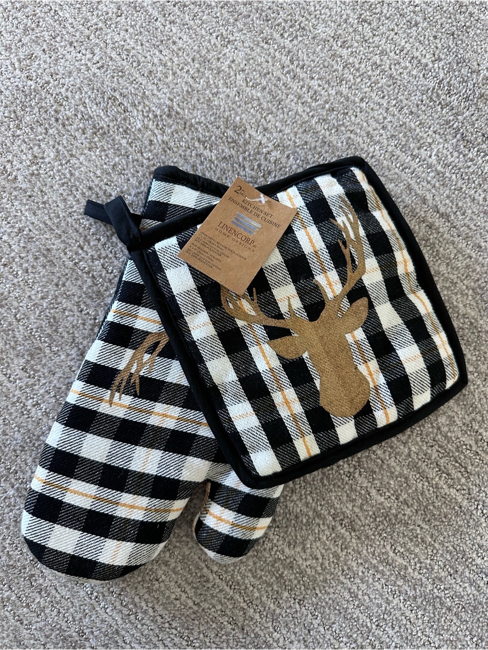 Oven Mitt and Pot Holder Set
